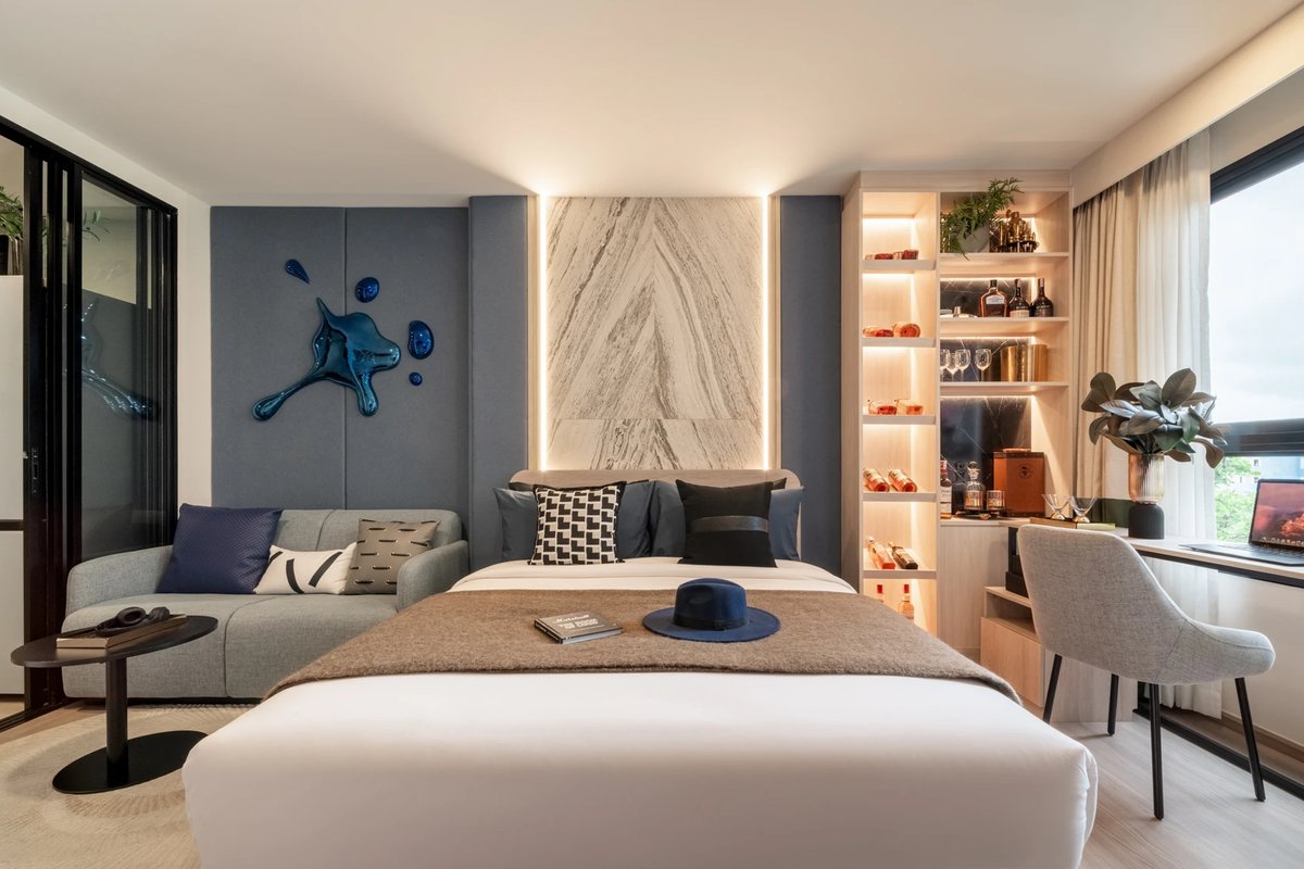 The Base Bukit — show unit bedroom