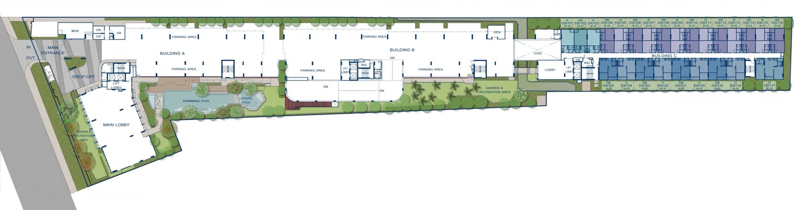 The Base Bukit — site master plan